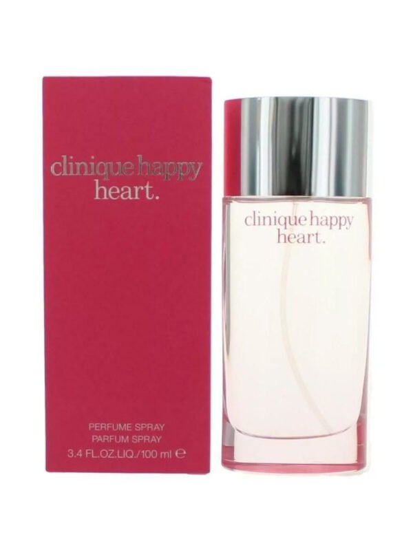 HAPPY HEART Clinique women 3.4 oz 3.3 edp Perfume spray NEW IN BOX