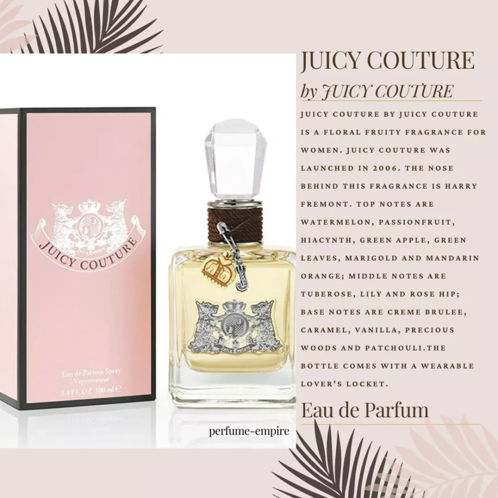JUICY COUTURE Perfume 3.4 oz edp Women 3.3 100 ml New in Box Sealed